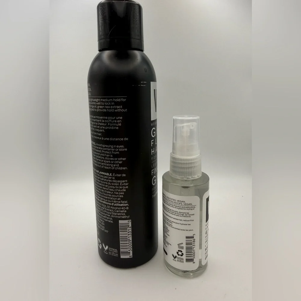 Verb Ghost Flexible Hairspray and Oil Set - Black